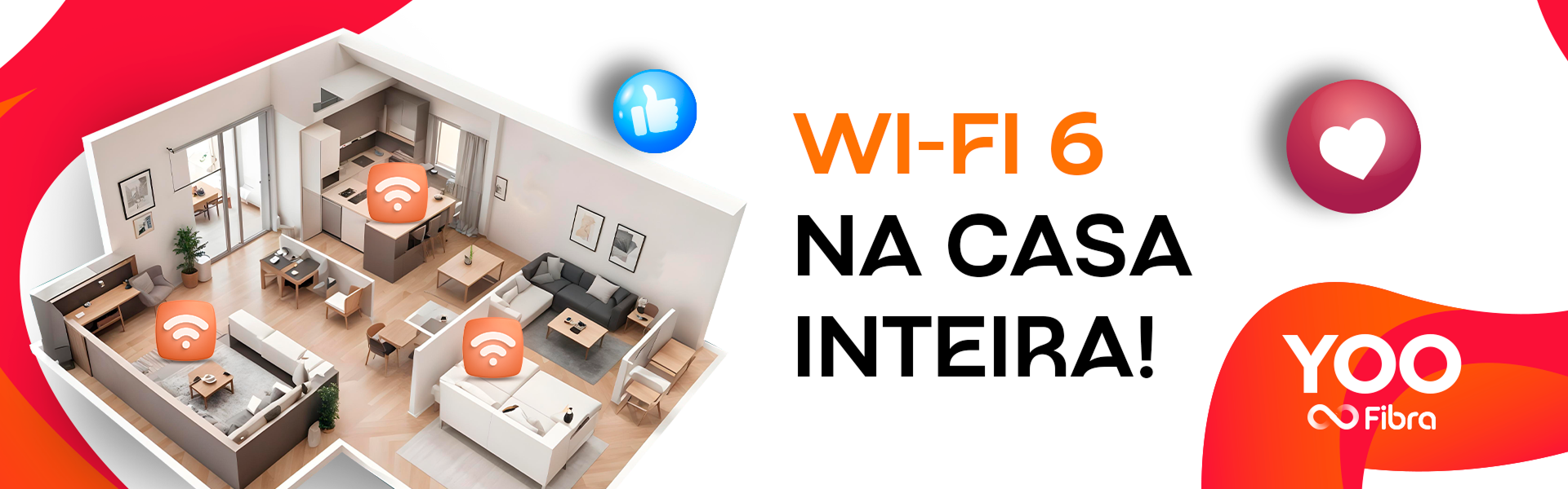 Banner Yoo Fibra - Internet Fibra Óptica em Lajeado